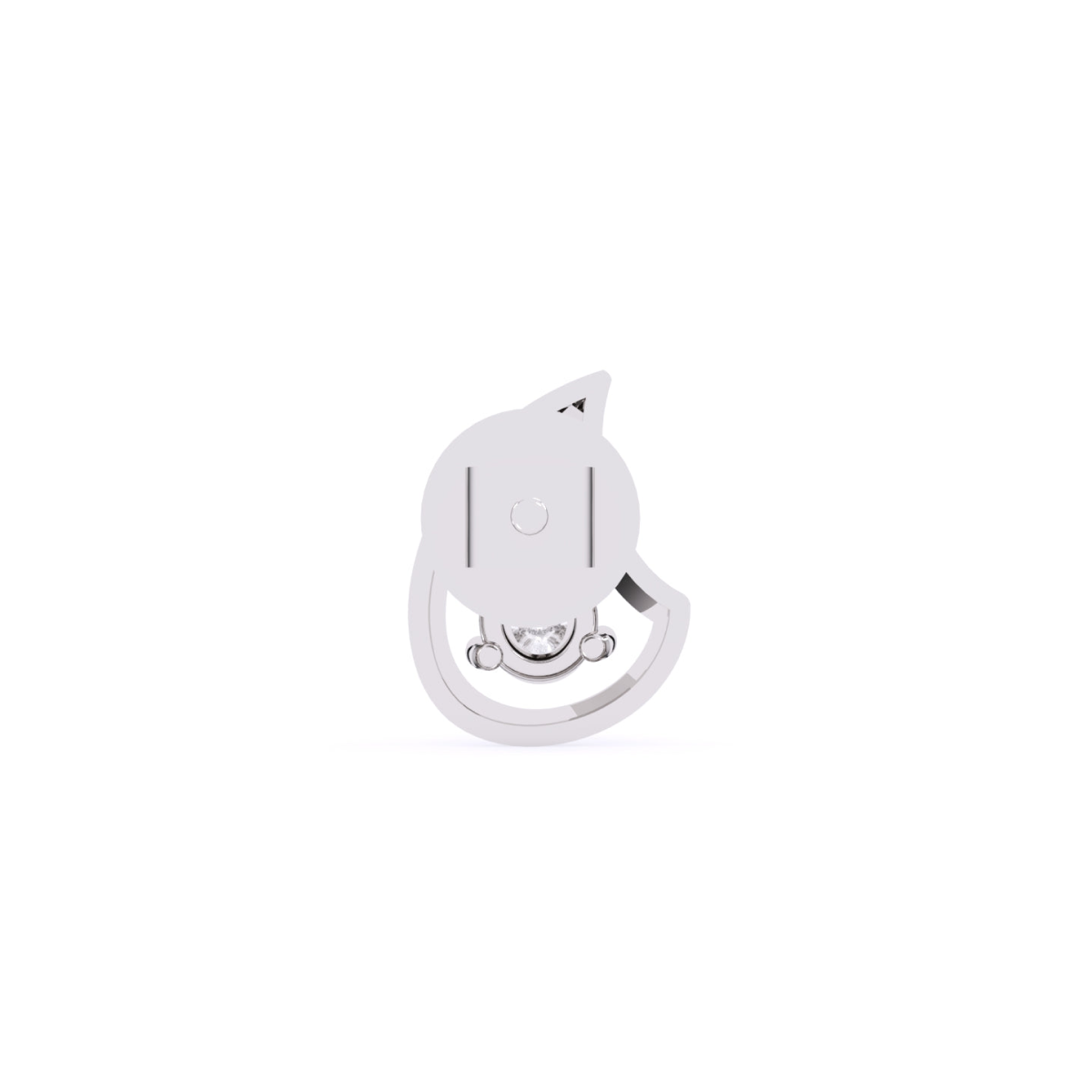 Minimalist Pear Shape Diamond Studs For Womens